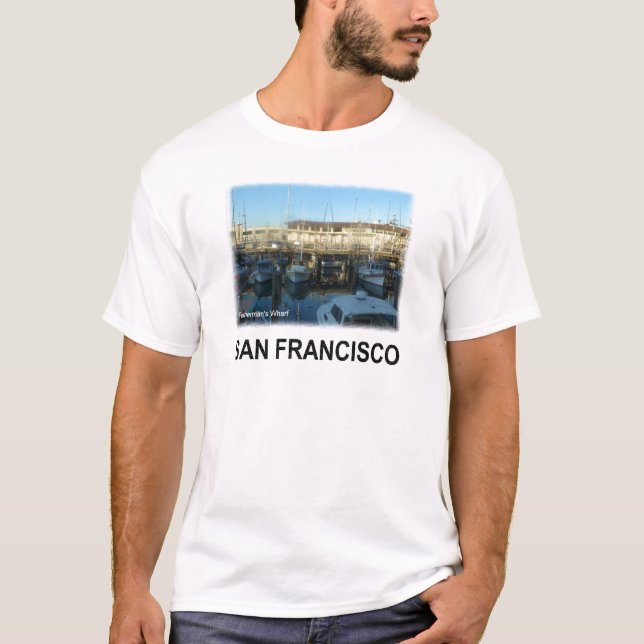 San Francisco Fisherman's wharf T-shirt (Framsida)