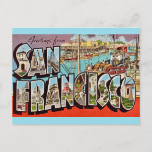 San Francisco Fisherman's Wharf Vykort