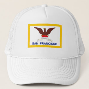 San Francisco Flagga Truckerkeps