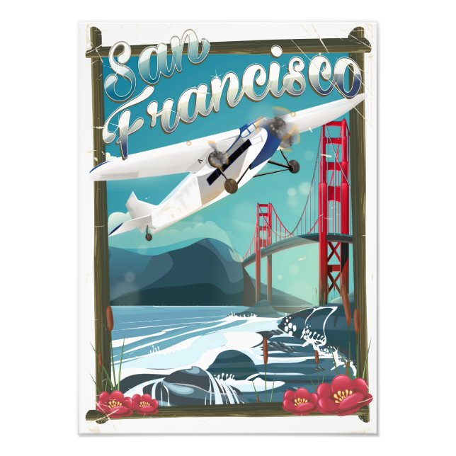 San Francisco Flygresor affisch Fototryck (Framsidan)