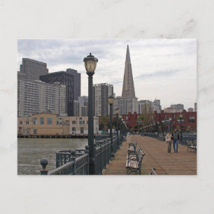 San Francisco från pir 39 Vykort