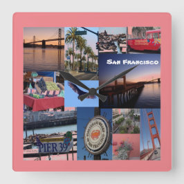 San Francisco Fyrkantig Klocka