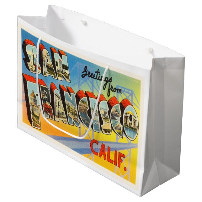 San Francisco gammala Kalifornien CA reser (Framsidan Vinklad)