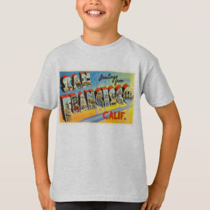 San Francisco gammala Kalifornien CA reser T-shirt