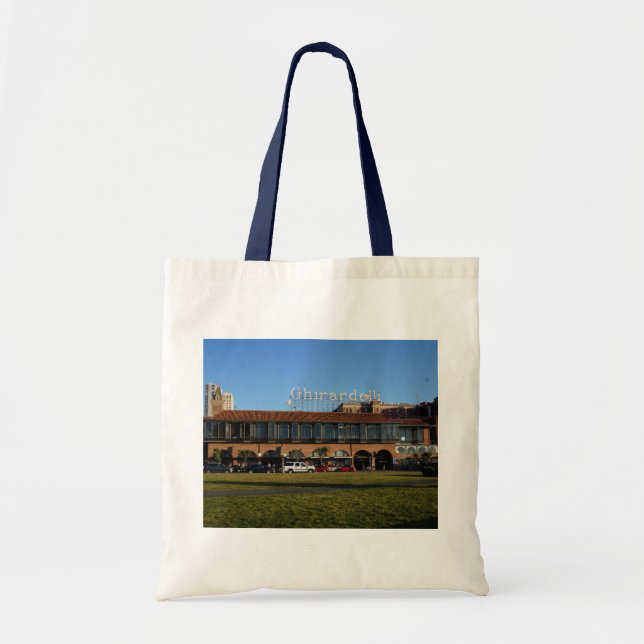 San Francisco Ghirardelli Square #2 Tote Bag Tygkasse (Framsidan)