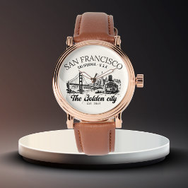 San Francisco Golden City Vintage  Armbandsur