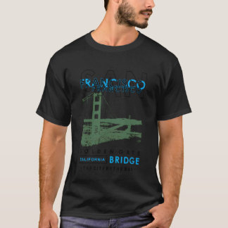 San Francisco Golden Gate Bridge California T Shirt