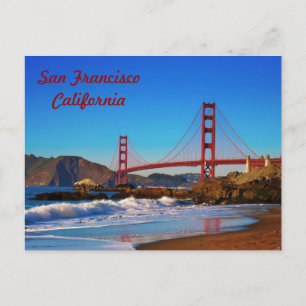 San Francisco Golden Gate Bridge vykort