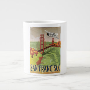 San Francisco Golden Gate-bron Jumbo Mugg