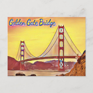 San Francisco Golden Gate-bron Vykort