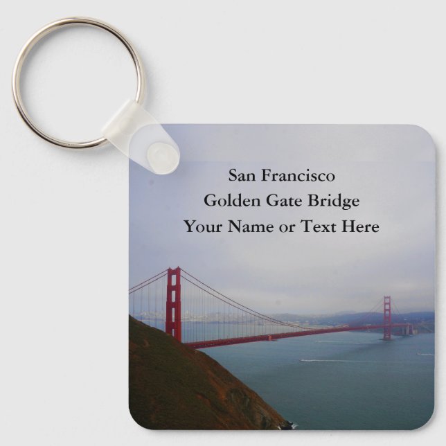 San Francisco Golden Grind Bridge #3-1-nyckelkedja Nyckelring (Framsida)