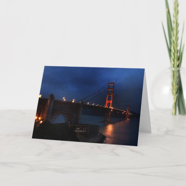 San Francisco Golden Grind Bridge #6-kort Kort (Framsida)