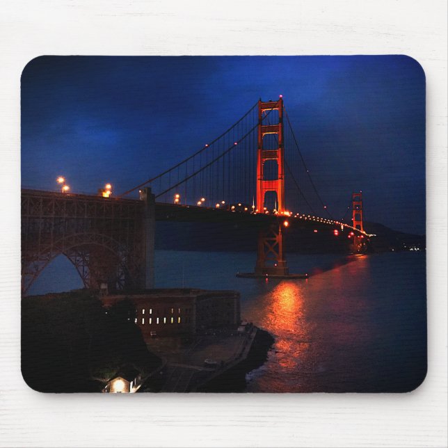 San Francisco Golden Grind Bridge #6 Mus Pad Musmatta (Framsidan)