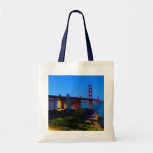 San Francisco Golden Grind Bridge #7-2 Tote Bag Tygkasse