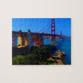 San Francisco Golden Grind Bridge #7 Jigszle Puzzl Pussel