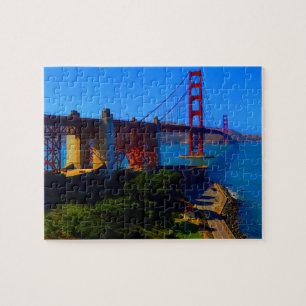 San Francisco Golden Grind Bridge #7 Jigszle Puzzl Pussel