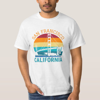 San Francisco Golden Grind Bridge California Gift T Shirt