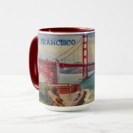 San Francisco Golden Grind Bridge Scenia Mugg