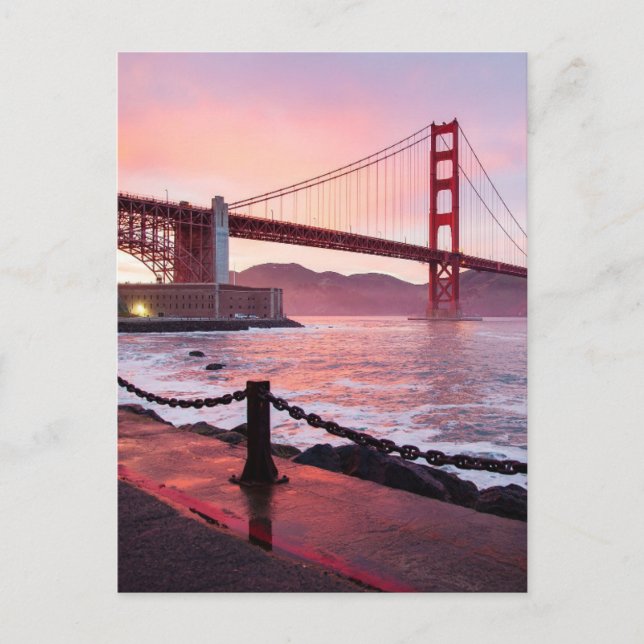 SAN FRANCISCO Golden Grind Bridge-vykort Vykort (Framsida)
