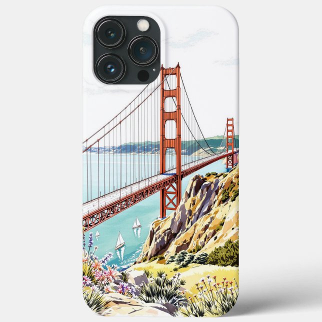 San Francisco Golden Grind BridgeiPhone/iPad-falle (Baksida)