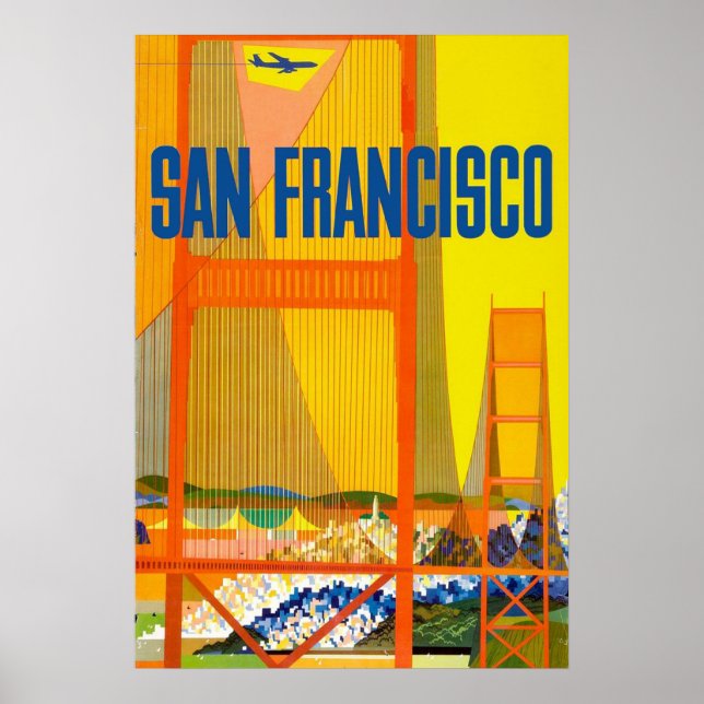 San Francisco, Golden Grind-bron Poster (Framsidan)