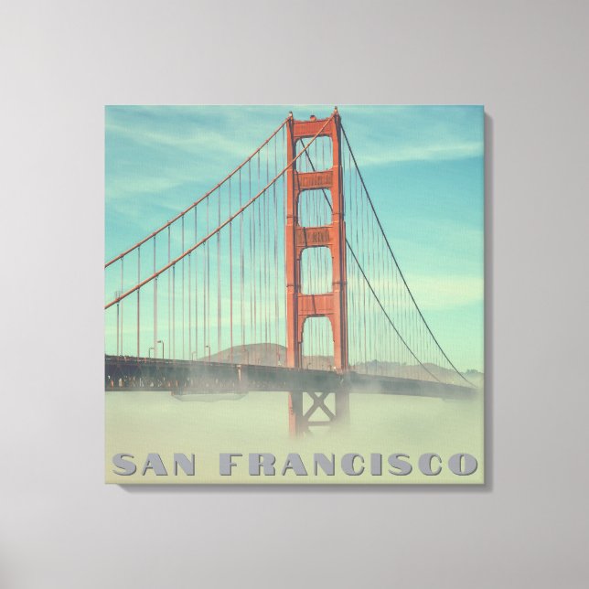 San Francisco Golden Grind Canvastryck (Framsida)
