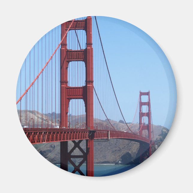 San Francisco Golden Grind Magnet (Framsidan)