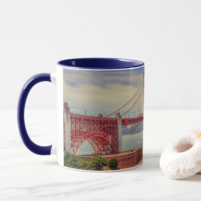 San Francisco Golden Grind Panoramic Mugg (Med munk)
