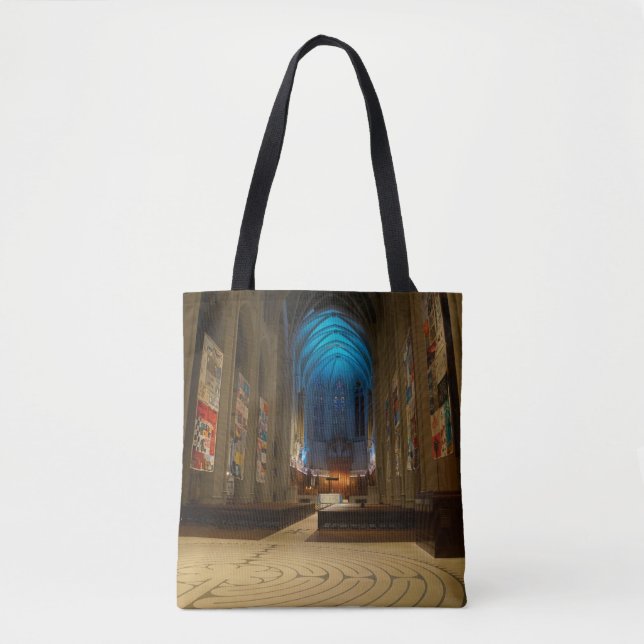 San Francisco Grace Cathedral #2 Tote Bag Tygkasse (Framsida)