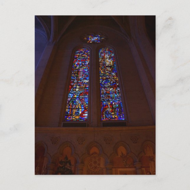 San Francisco Grace Cathedral #4 vykort (Framsida)