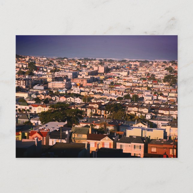SAN Francisco Grandview Park View #2 vykort (Framsida)