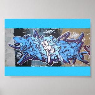 San Francisco Graphitti Poster