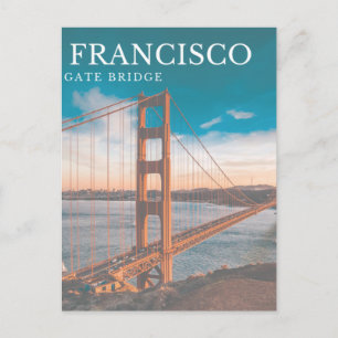 San Francisco Grind Bridge Vykort