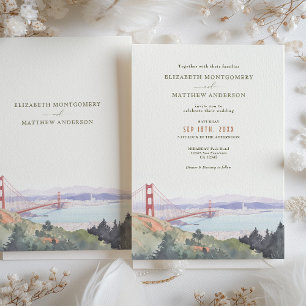 San Francisco Grind inbjudan till destinationsbröl