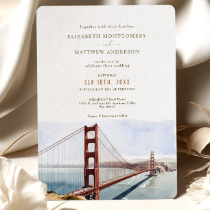 San Francisco Grind inbjudan till destinationsbröl