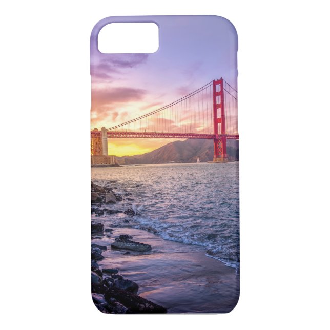 San Francisco - guld- grind överbrygga - fodral Case-Mate iPhone Skal (Baksida)