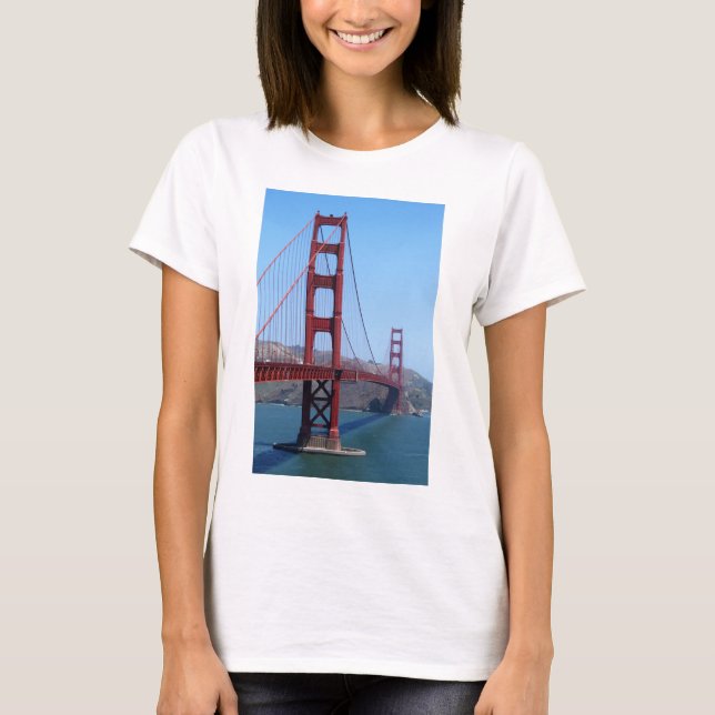 San Francisco guld- grind Tee Shirt (Framsida)