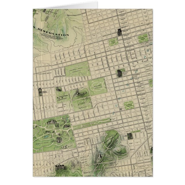 San Francisco Hälsningskort (Framsidan)