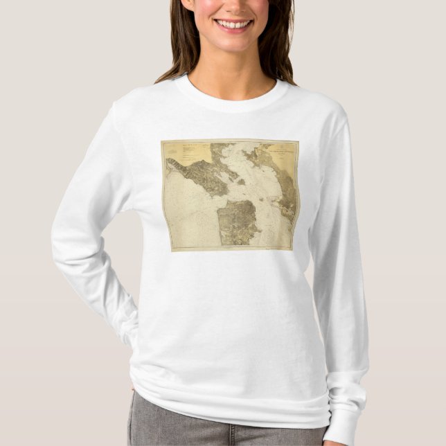 San Francisco hänrycker, Kalifornien 2 T-shirt (Framsida)