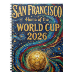 San Francisco Hem för VM 2026 Fotboll Anteckningsbok