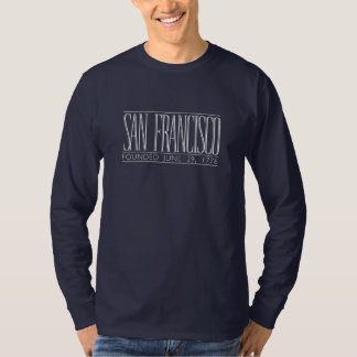 San Francisco historisk Minimalist Tshirt T Shirt