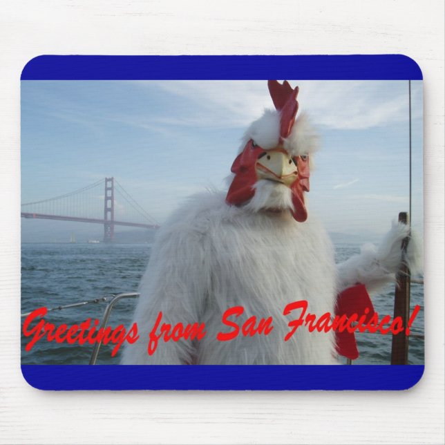 San Francisco höna Musmatta (Framsidan)