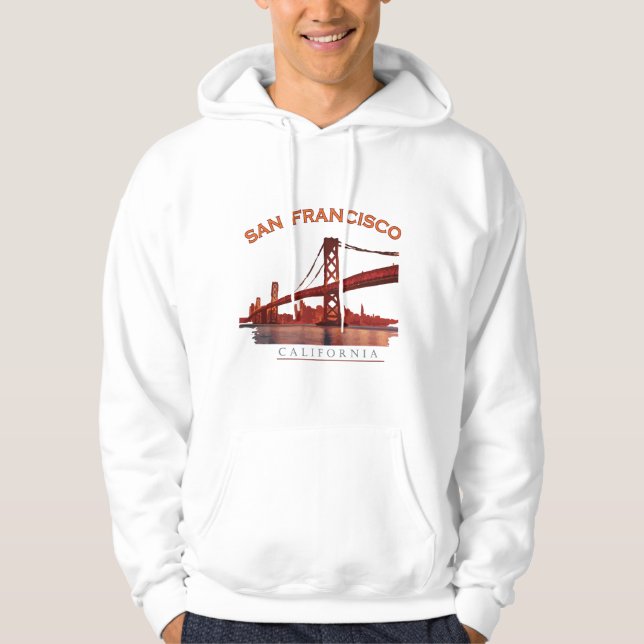 ’SAN FRANCISCO’ Hoodie (Framsida)