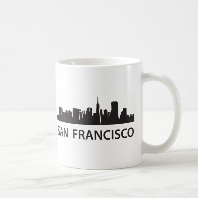 San Francisco horisont Kaffemugg (Höger)