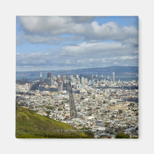 San Francisco horisont Magnet