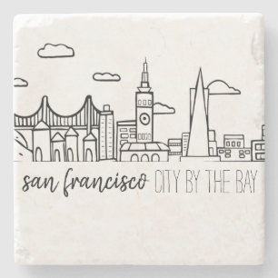 San Francisco horisont Stenunderlägg