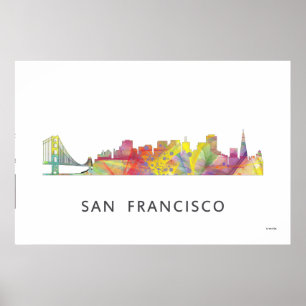 SAN FRANCISCO HORISONT - WB1 - AFFISCH
