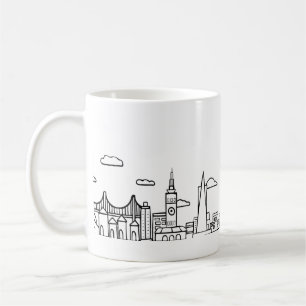 San Francisco horisontmugg Kaffemugg