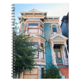 San Francisco House Spiral Notebook Anteckningsbok
