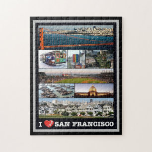 San Francisco - I Kärlek - Förenade Stater - Pussel